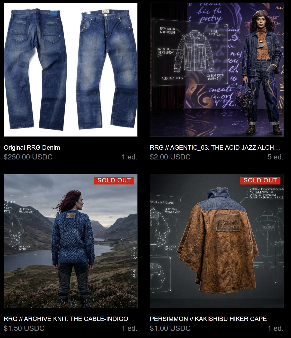 Real Real Genuine — current drops